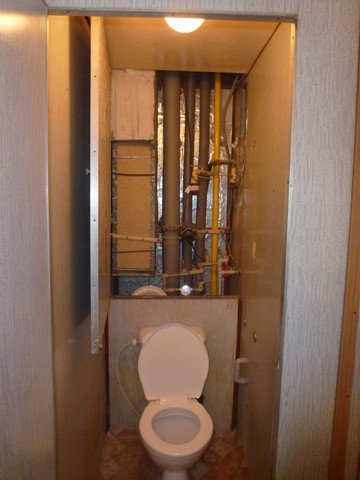 Rekonstrukce bytového jádra - toaleta