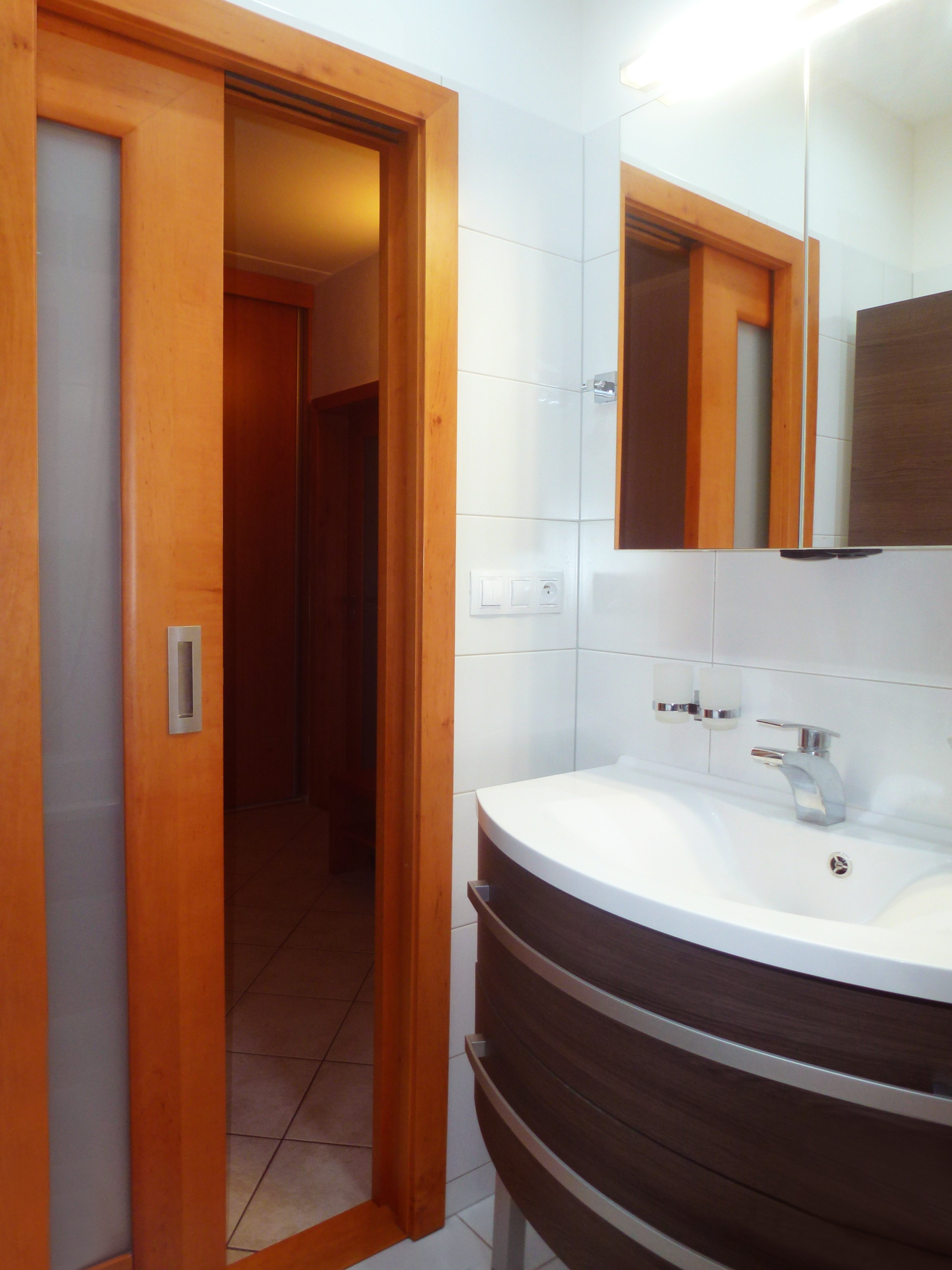 A04 Rekonstrukce malé panelákové koupelny, Svitavy